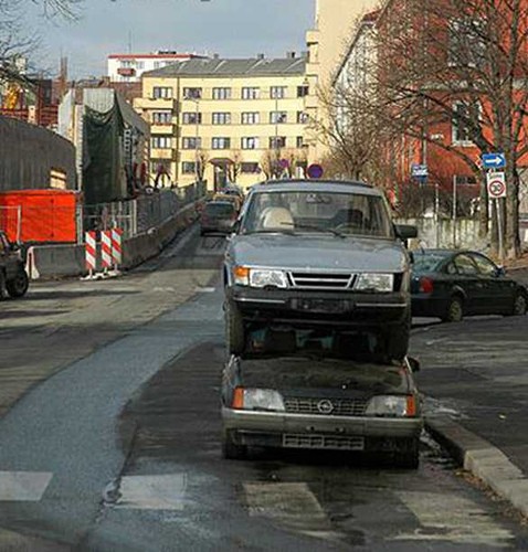 Самые курьезные аварии